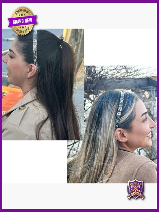 French Handmade Hair Band Strong Hold No Slip Flexible Durable Styling Accessory main image 5